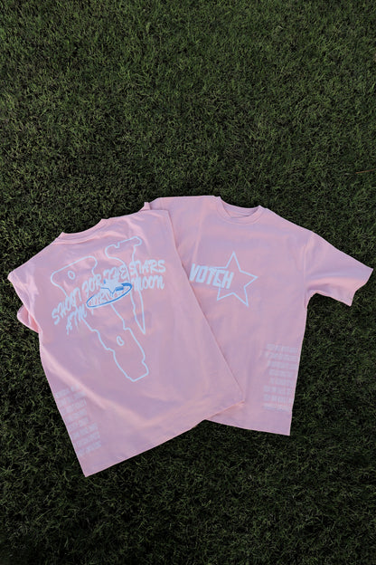 Pink Stars Shooters Tshirt